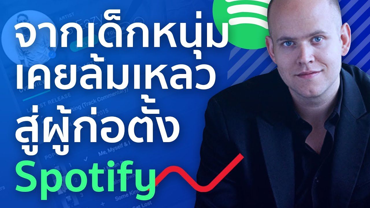 จากเด็กหนุ่มผู้เคยล้มเหลว สู่ผู้ก่อตั้ง Spotify