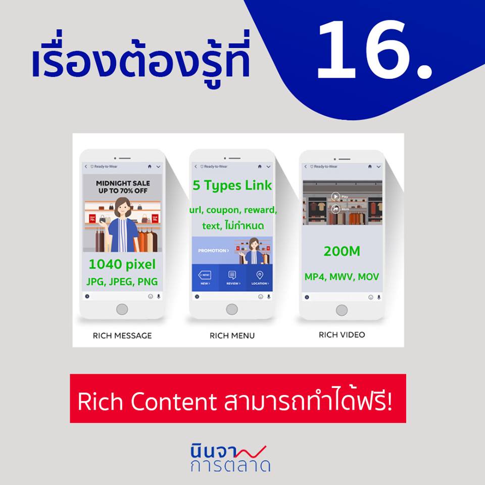 Rich Content สามารถทำได้ฟรี !