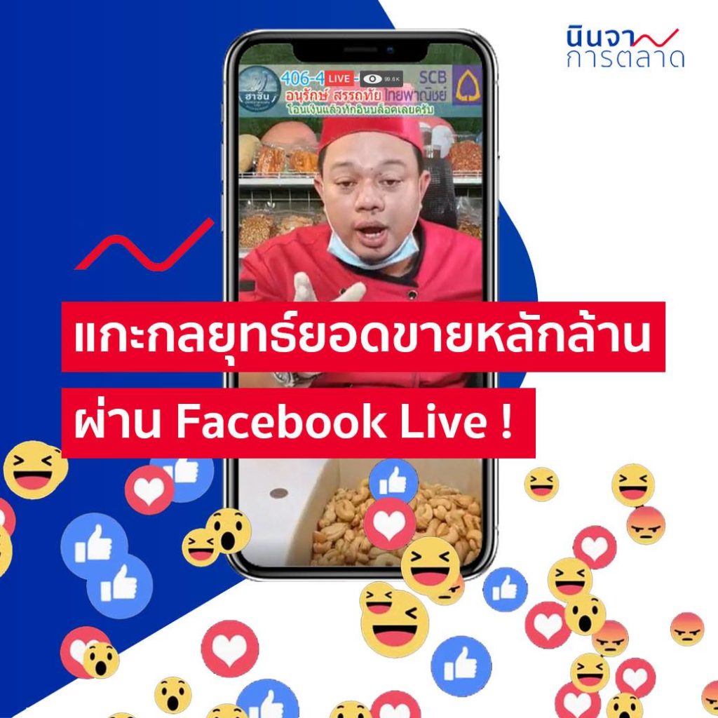 แกะกลยุทธ์ยอดขายหลักล้าน ผ่าน Facebook Live